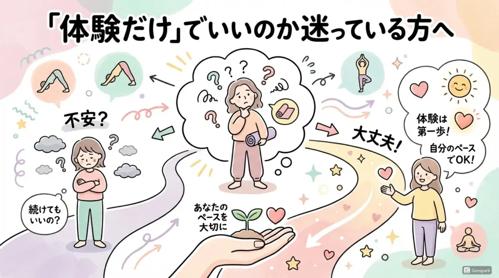 「体験だけOK」LAVA公式に書かれている？体験だけでいいのか迷っている方へ