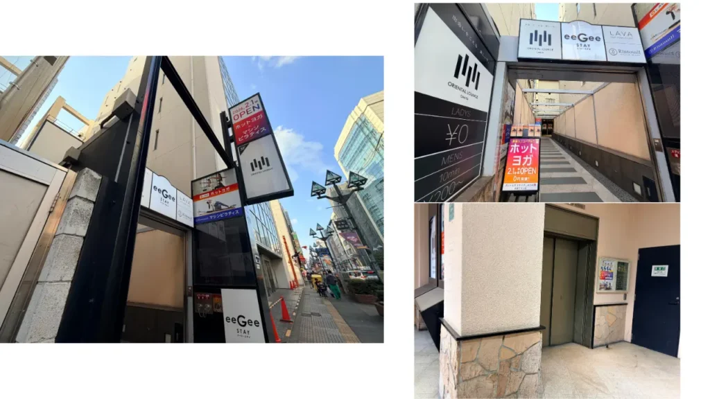 LAVA大宮グラン店行き方。鳥貴族を過ぎたらすぐ左に曲がり、エレベーターに乗って４階