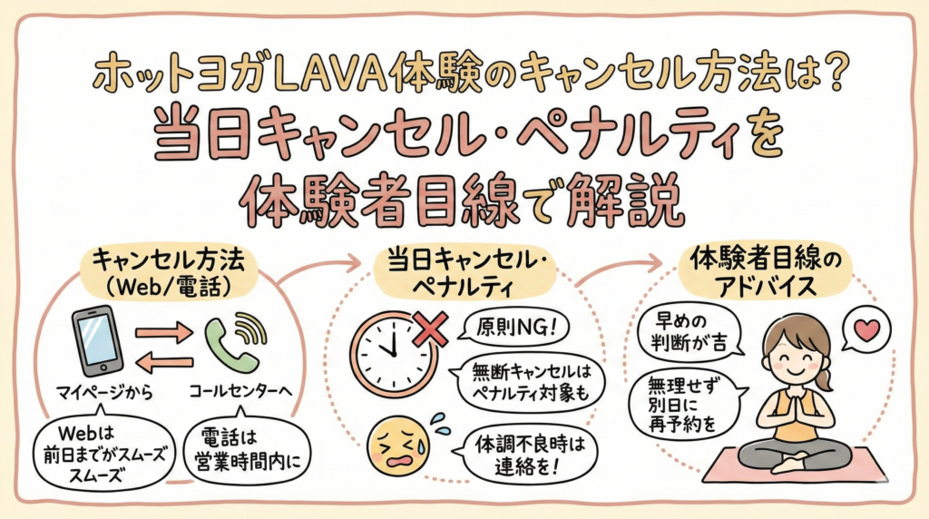 【体験だけOK？】ホットヨガLAVAは入会しなくても大丈夫｜40代産後の私が実際に試した正直ガイド!